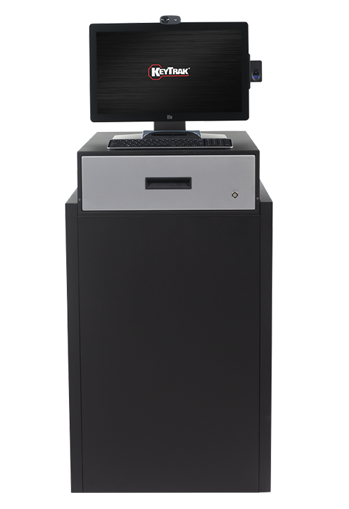 KeyTrak non-auto single s240 system with touch monitor