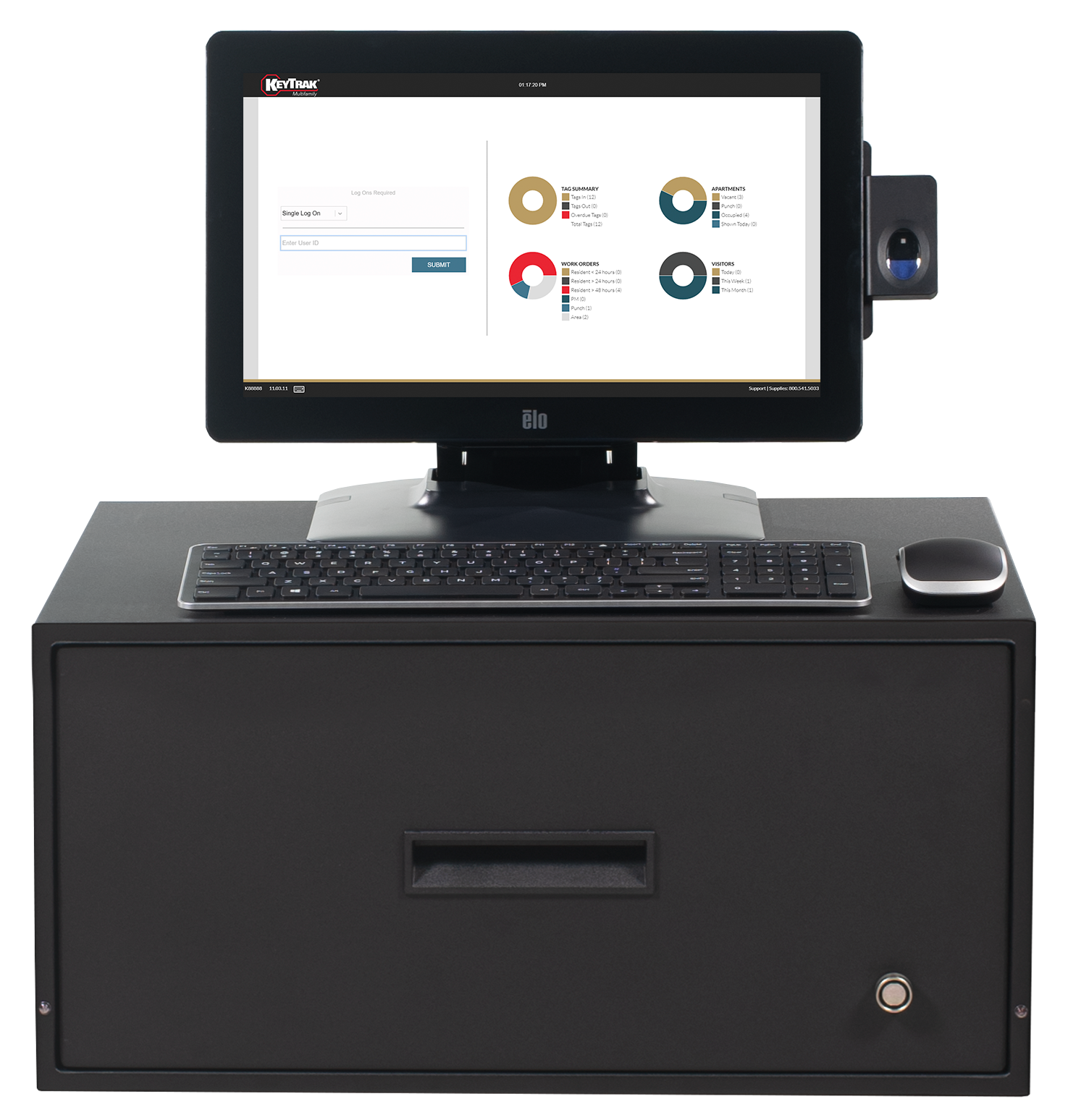 KeyTrak Edge system with tall drawer