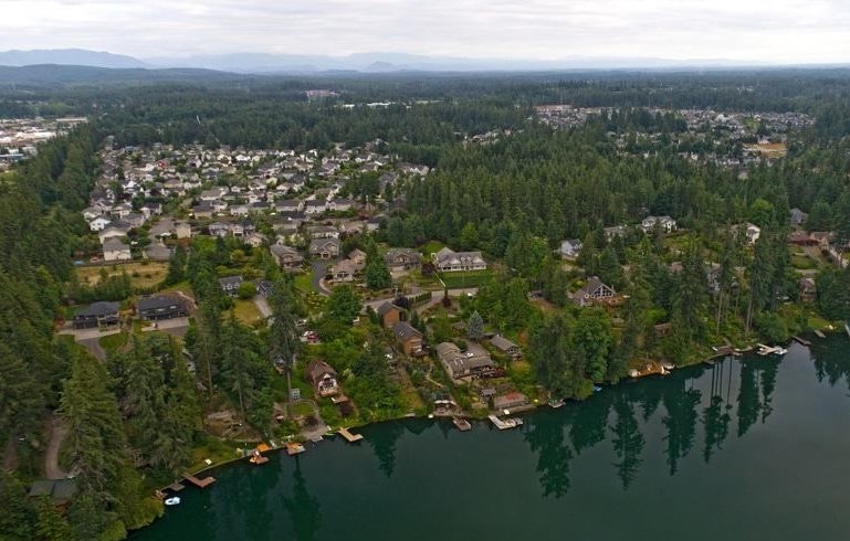 Maple Valley, WA aerial