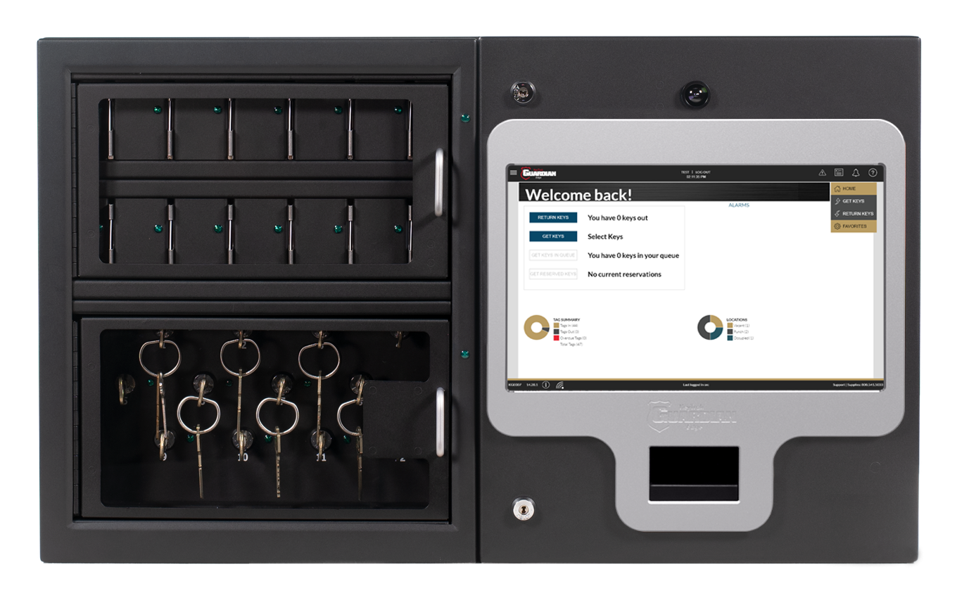 Guardian Edge VSP system with 12-key and 12-card modules