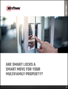 Whitepaper cover: Are Smart Locks a Smart Move for Your Multifamily Community?