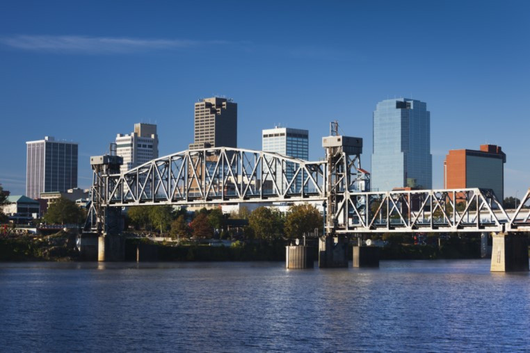 Little Rock, AR skyline 