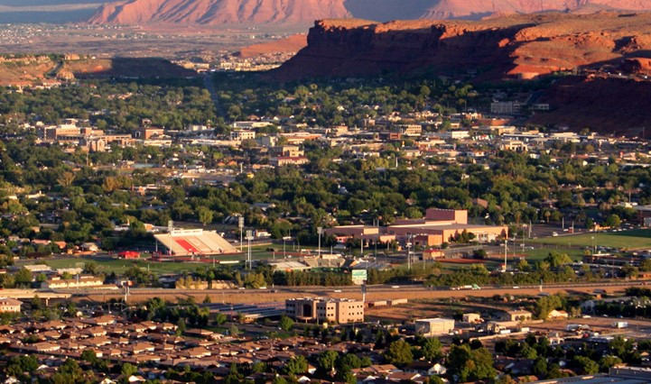 St. George, Utah aerial