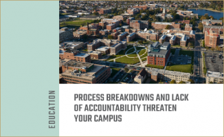 IMAGE Process Breakdowns and Lack of Accountability Threaten Your Campus Thumbnail
