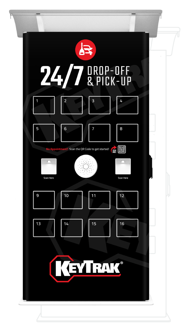 KeyTrak Service 365 Kiosk Features