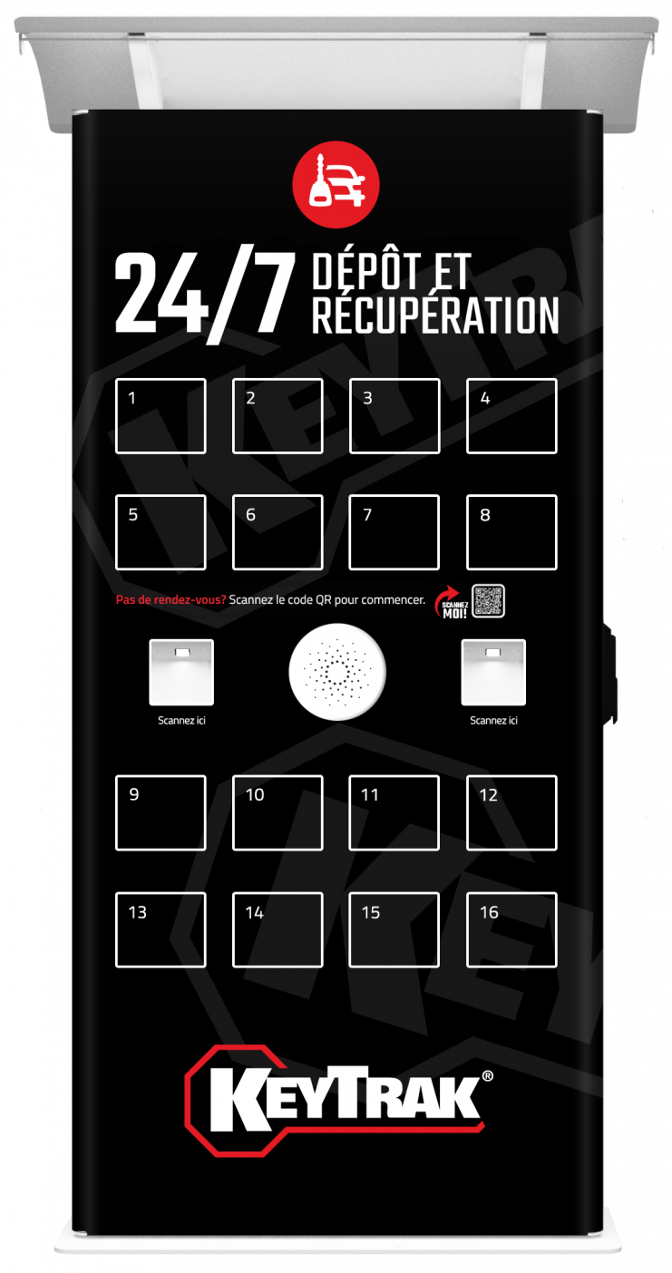 Fonctionnalités du Service 365 de KeyTrak