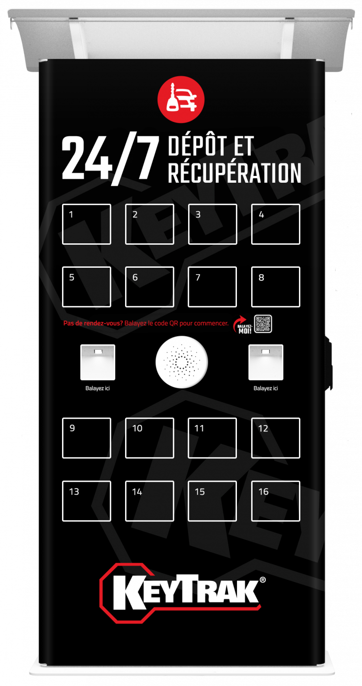 Fonctionnalités du Service 365 de KeyTrak
